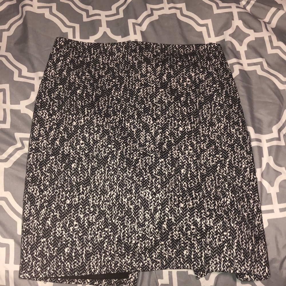 Black and White Skirt